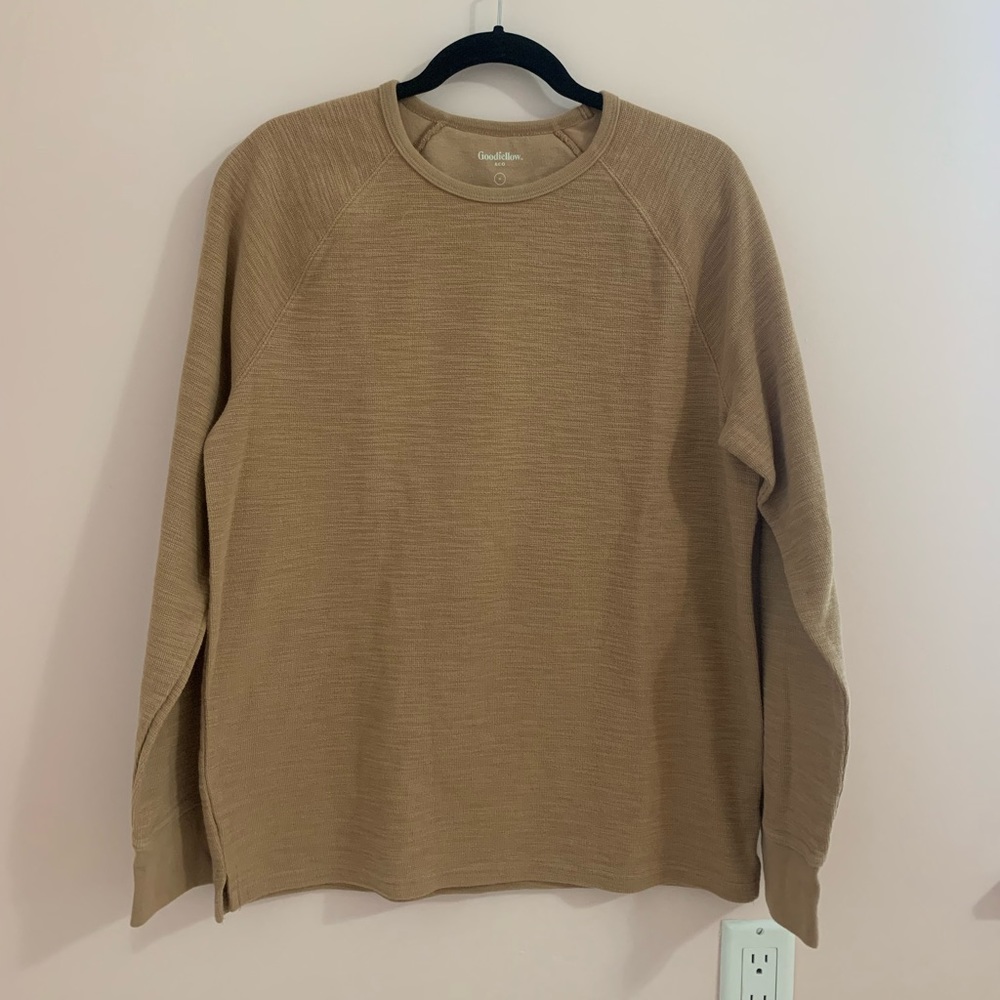 Goodfellow & Co Long Sleeve Textured Tee (Men’s Medium)